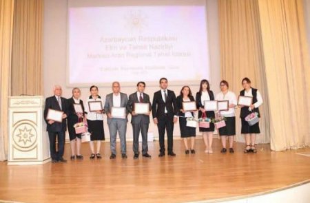 Yevlax şəhər Uşaq-Gənclər İnkişaf Mərkəzinin metodisti Qəhrəman Məmmədov növbəti dəfə mükafatlandırılıb.