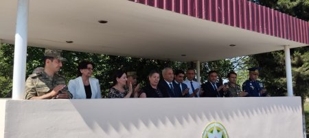 Yevlax rayonu "N" saylı hərbi hissədə 26 iyun Silahlı Qüvvələr Gününə həsr edilmiş təntənəli tədbir keçirilib!