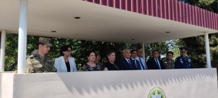 Yevlax rayonu "N" saylı hərbi hissədə 26 iyun Silahlı Qüvvələr Gününə həsr edilmiş təntənəli tədbir keçirilib!