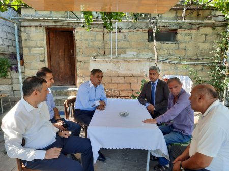 Yevlaxda şəhid ailəsinin nümayəndələri və qazilərlə görüş keçirilib.  