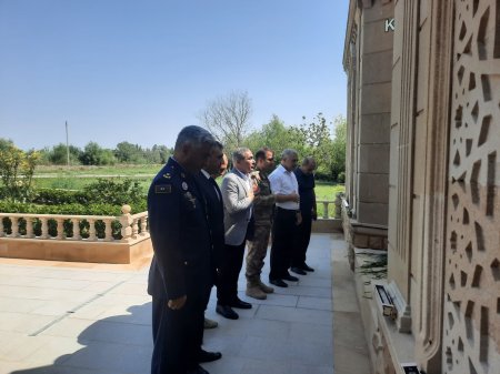 Yevlaxda şəhid ailələri ziyarət olundu. 