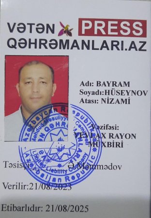 Vətən müharibəsi iştirakçısı Bayram Hüseynov yeni vəzifəyə təyin edilib. Vətən müharibəsi iştirakçısı Bayram Hüseynov yeni vəzifəyə təyin edilib.