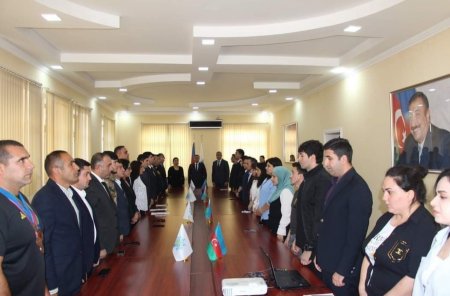 Yevlaxda “Heydər Əliyev İli” çərçivəsində “Heydər Əliyev və Azərbaycan gəncliyi” mövzusunda tədbir keçirilib. 