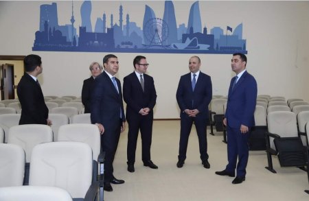 Heydər Əliyev Fondu tərəfindən Yevlax rayonunun Xanabad kəndində inşa edilmiş məktəb binası istifadəyə verilib Heydər Əliyev Fondu tərəfindən Yevlax rayonunun Xanabad kəndində inşa edilmiş məktəb binası istifadəyə verilib