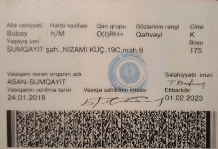 SON XƏBƏR: Vətən müharibəsi iştirakçısı həyatından danışdı. Mən məcbur qalmışam, bilmirəm nə edim... SON XƏBƏR: Vətən müharibəsi iştirakçısı həyatından danışdı. Mən məcbur qalmışam, bilmirəm nə edim...