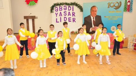 Yevlaxda “Heydər Əliyev İli” çərçivəsində növbəti “Əbədiyaşar Lider” adlı tədbir keçirilib Yevlaxda “Heydər Əliyev İli” çərçivəsində növbəti “Əbədiyaşar Lider” adlı tədbir keçirilib