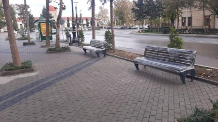 Yevlax şəhərində abadlıq, təmir-tikinti işləri uğurla davam etdirilir.