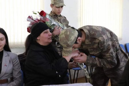Mərkəzi Aran Regional Təhsil İdarəsinin müdiri Elçin Kərimov Şəhid ailələri ilə görüşüb.