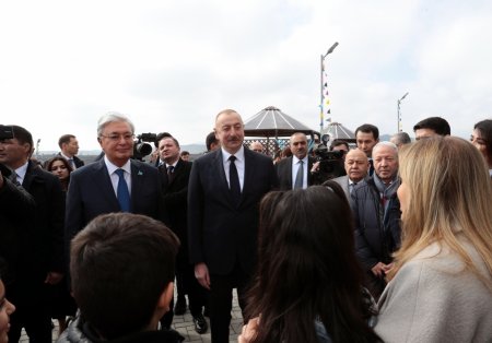 Azərbaycan və Qazaxıstan prezidentləri Füzulidə Kurmanqazı adına Uşaq Yaradıcılıq Mərkəzinin açılış mərasimində iştirak ediblər Azərbaycan və Qazaxıstan prezidentləri Füzulidə Kurmanqazı adına Uşaq Yaradıcılıq Mərkəzinin açılış mərasimində iştirak ediblər