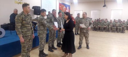 Yevlax Şəhər İcra Hakimiyyəti tərəfindən rayon ərazisindəki hərbi hissələrdə Novruz bayramı münasibətilə hərbiçilərlə görüşlər keçirilib