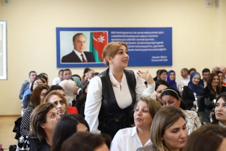 Təhsil İdarəsinin müdiri Ucar və Zərdabda müəllimlərlə görüşüb