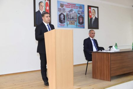 Təhsil İdarəsinin müdiri Ucar və Zərdabda müəllimlərlə görüşüb