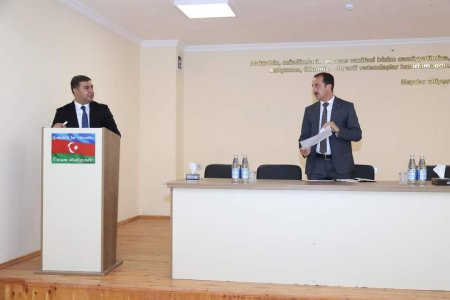 Təhsil İdarəsinin müdiri Ucar və Zərdabda müəllimlərlə görüşüb