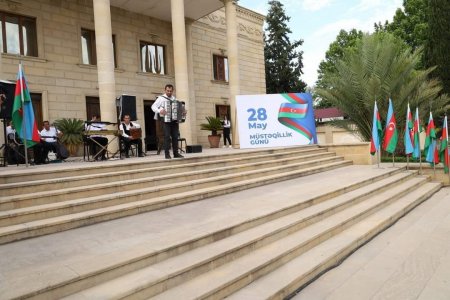 Yevlaxda 28 May-Müstəqillik Günü münasibətilə silsilə tədbirlər davam etdirilir