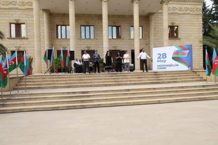 Yevlaxda 28 May-Müstəqillik Günü münasibətilə silsilə tədbirlər davam etdirilir