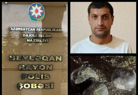 Beyləqanda saxlanılan şəxsdən 9 kiloqrama yaxın heroin və marixuana aşkarlanıb