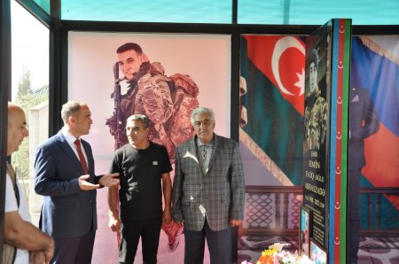 Şəhid Emin Abbaszadənin xatirəsi yad edilib - FOTOLAR Şəhid Emin Abbaszadənin xatirəsi yad edilib - FOTOLAR