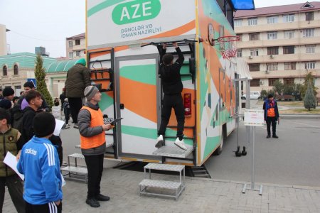 Yevlaxda “Sağlam həyat” layihəsi çərçivəsində idman yarışları keçirilib