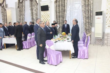 Yevlaxda Ramazan ayı münasibətilə iftar süfrəsi təşkil olunub