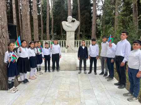 Ağdaş məktəbliləri tarix və coğrafiya fənn aylığı çərçivəsində Bakı şəhərinə ekskursiya ediblər