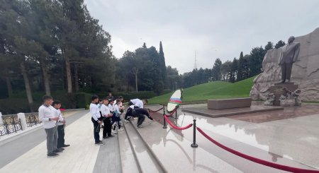 Ağdaş məktəbliləri tarix və coğrafiya fənn aylığı çərçivəsində Bakı şəhərinə ekskursiya ediblər