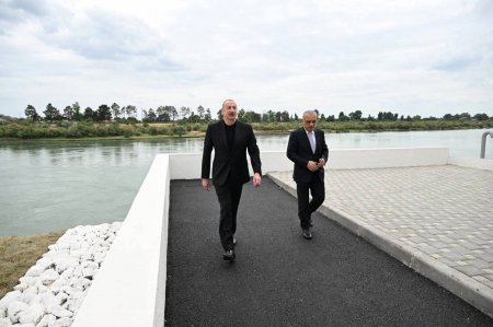 İyunun 23-də Azərbaycan Respublikasının Prezidenti İlham Əliyev Yevlax şəhərinə səfər edib. FOTOLAR