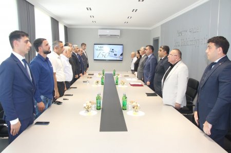 Yevlaxda milli mətbuatımızın yaranmasının 150 illiyi ilə bağlı tədbir keçirilib. -FOTOLAR