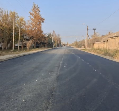 Yevlaxda daha iki küçə asfaltlandı