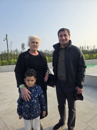 “Zəfər muzeyində Hikmət Hacıyevlə qarşılaşdıq” - Şəhid anası+Foto