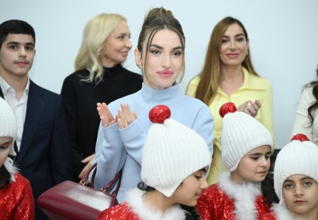 Prezident ailəsi “Azərbaycan dili” platformasının təqdimat mərasimində - Fotolar