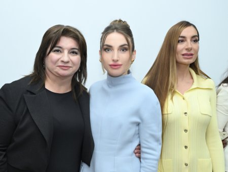 Prezident ailəsi “Azərbaycan dili” platformasının təqdimat mərasimində - Fotolar
