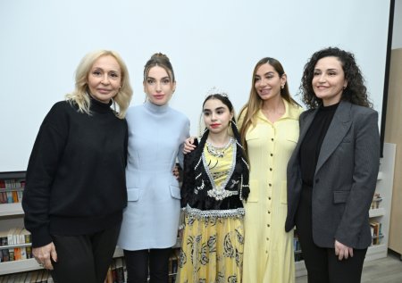 Prezident ailəsi “Azərbaycan dili” platformasının təqdimat mərasimində - Fotolar