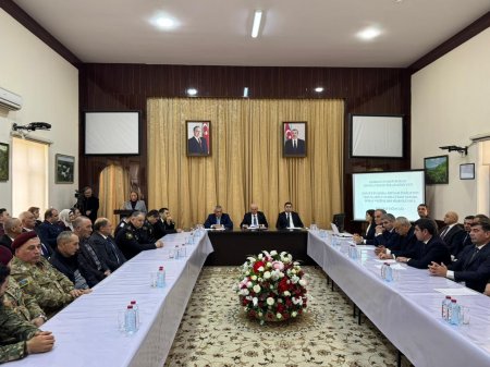 Zəngilan RİH-də ötən ilin yekunları ilə bağlı yığıncaq keçirildi - Fotolar