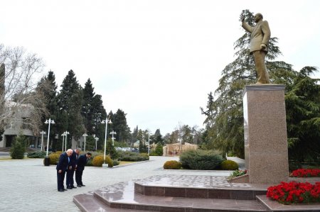 Naftalanda ötən ilin yekunları müzakirə olundu - Fotolar Naftalanda ötən ilin yekunları müzakirə olundu - Fotolar