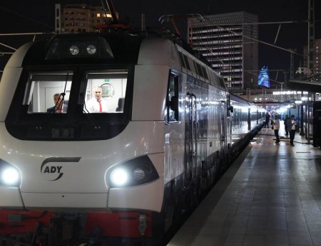 Tbilisi qatarının ilk sərnişinləri arasında - Cavid Qurbanov da var+Fotolar