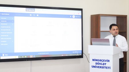 Mingəçevir Dövlət Universitetində Elektron Sənəd Dövriyyəsi Sisteminə tam keçid təmin edilib: Əməkdaşlara praktiki təlimlər keçirilib Mingəçevir Dövlət Universitetində Elektron Sənəd Dövriyyəsi Sisteminə tam keçid təmin edilib: Əməkdaşlara praktiki təlimlər keçirilib