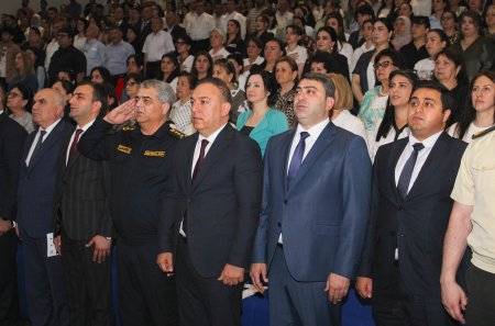 Milli Qurtuluşdan müasir zəfərlərə: Mingəçevirdə Ulu Öndər Heydər Əliyevin siyasi irsinə həsr olunan konfrans keçirilib