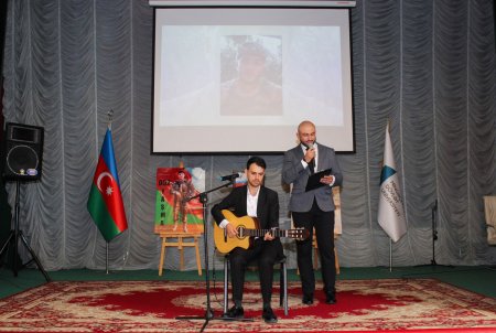 MDU-da qəhrəmanlıq yaddaşı və milli dəyərlər: Şəhid Turan Məhərrəmovun xatirəsinə həsr olunan tədbir keçirilib