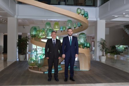 Mingəçevir Dövlət Universiteti “sıfır tullantı” modelinin tətbiqi üçün Türkiyənin Sıfır Atık Vakfı ilə əməkdaşlıq imkanlarını müzakirə edib Mingəçevir Dövlət Universiteti “sıfır tullantı” modelinin tətbiqi üçün Türkiyənin Sıfır Atık Vakfı ilə əməkdaşlıq imkanlarını müzakirə edib