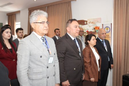 Şuşadan qlobal elmə yeni töhfə: IV Beynəlxalq Elmi Araşdırmalar Konqresi işə başlayıb. FOTOLAR Şuşadan qlobal elmə yeni töhfə: IV Beynəlxalq Elmi Araşdırmalar Konqresi işə başlayıb. FOTOLAR