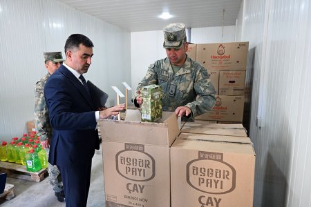 Ombudsman Aparatının nümayəndələri hərbi hissədə olublar Ombudsman Aparatının nümayəndələri hərbi hissədə olublar